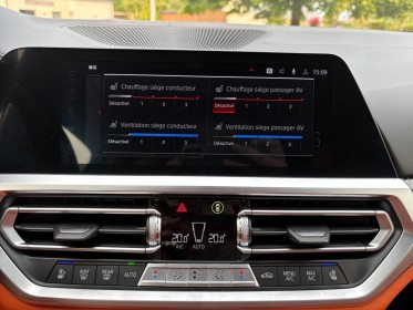 Bmw m4 competition coupe g82 510 bva8 - toit ouvrant - camera 360 - sièges chauffants et ventilés - carplay - harman...