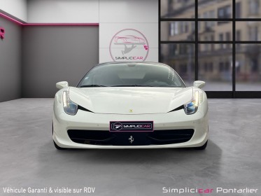 Ferrari 458 italia  v8 4.5l 570ch garantie 12 mois minimum occasion simplicicar pontarlier auto  simplicicar simplicibike...