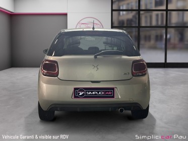 Ds ds 3 puretech 110 ss bvm5 so chic occasion simplicicar pau simplicicar simplicibike france