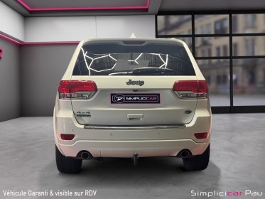 Jeep grand cherokee iv phase 2 wk 3.0 crd v6 24v dpf 4wd 250 cv  overland occasion simplicicar pau simplicicar simplicibike...
