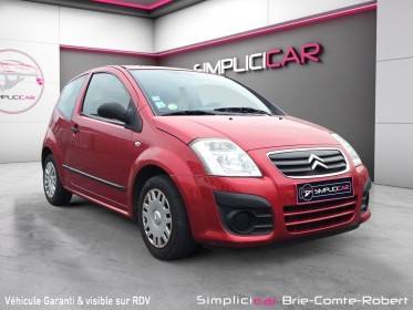 Citroen c2 c2 1.1i airdream collection - garantie 12 mois occasion simplicicar brie-comte-robert simplicicar simplicibike...