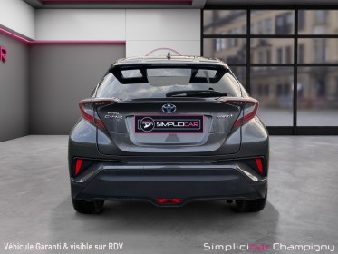Toyota c-hr hybride 122h distinctive - gps - semi cuir - led occasion champigny-sur-marne (94) simplicicar simplicibike france
