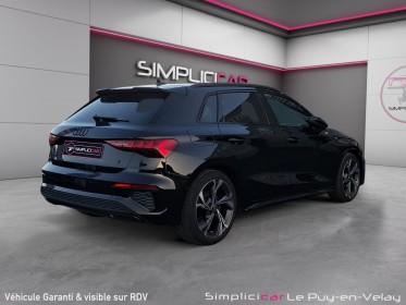 Audi a3 sportback 35 tfsi mild hybrid 150 s tronic 7 s line extérieur - design intérieur occasion simplicicar velay...