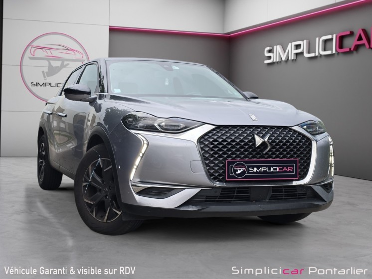 Ds ds3 crossback 1.5 blue hdi - 16v turbo business, siège chauffants, régulateur adaptatif garantie 12 mois occasion...