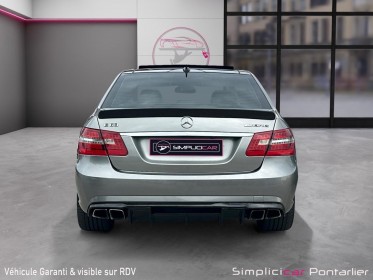 Mercedes classe e 63 amg pack performance garantie 12 mois occasion simplicicar pontarlier auto  simplicicar simplicibike...