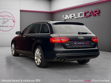 Audi a4 avant 2.0 tdi - 16v turbo s-line garantie 12mois minimum occasion simplicicar pontarlier auto  simplicicar...