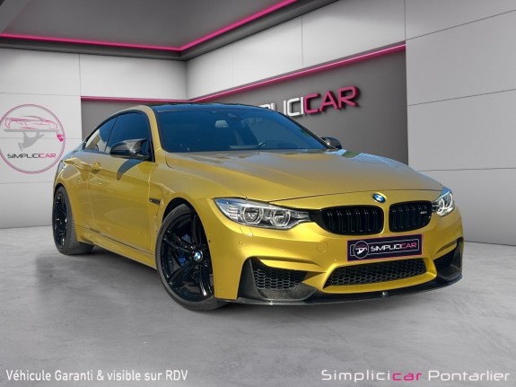 Bmw m4 f82 coupe 3.0i - 24v l6 bi-turbo m occasion simplicicar pontarlier auto  simplicicar simplicibike france