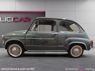 Fiat 600 d 2 éme série  767 cm3 véhicule de collection 29 ch restaurée révisée garantie 12 mois occasion simplicicar...