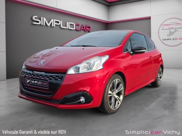 Peugeot 208 1.6 thp  208 ch ss bvm6 gti apple carplay révisée garantie 12 mois occasion simplicicar vichy simplicicar...