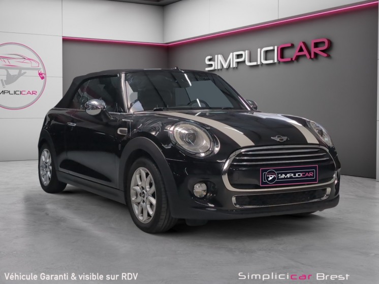 Mini cabriolet f57 lci cooper 136 ch bva7 garantie 12 mois occasion simplicicar brest simplicicar simplicibike france