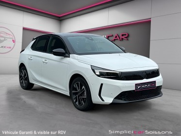 Opel corsa hybrid 100 ch e-dct6 gs - suivi/caméra de recul/carplay - garantie 12 mois occasion simplicicar soissons...