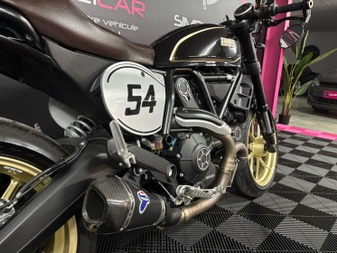 Ducati scrambler cafe racer 800cm3 abs a2 occasion simplicicar reims simplicicar simplicibike france
