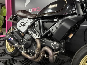 Ducati scrambler cafe racer 800cm3 abs a2 occasion simplicicar reims simplicicar simplicibike france