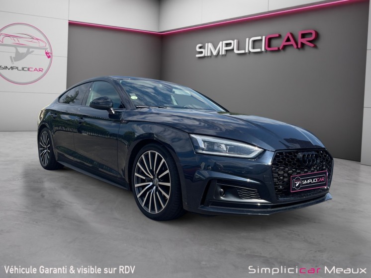 Audi a5 sportback v6 3.0 tdi 218 s tronic 7 s line occasion simplicicar meaux simplicicar simplicibike france