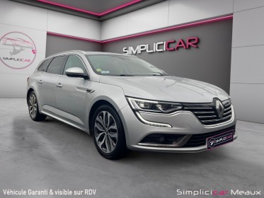 Renault talisman estate blue dci 160 edc intens occasion simplicicar meaux simplicicar simplicibike france