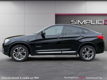 Bmw x4 f26 xdrive30d 258ch xline a - suivi bmw/affichage tète haute/caméra 360 - garantie 12 mois occasion simplicicar...