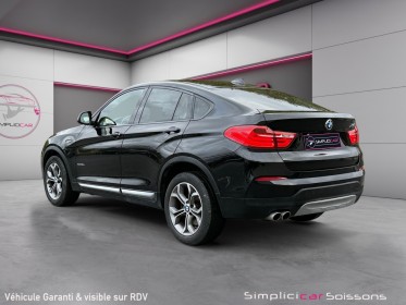 Bmw x4 f26 xdrive30d 258ch xline a - suivi bmw/affichage tète haute/caméra 360 - garantie 12 mois occasion simplicicar...