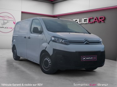 Citroen jumpy fourgon m bluehdi 120 ss bvm6 - carnet d'entretien À jour-garatie 12 mois - occasion simplicicar brest...