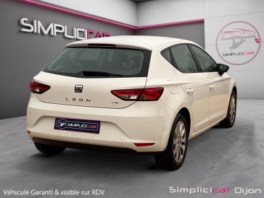 Seat leon 1.2 tsi 110 style sièges chauffants garantie 12 mois occasion simplicicar dijon simplicicar simplicibike france