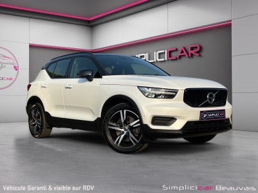 Volvo xc40 t5 recharge 18082 ch dct7 r-design - garantie 1 an - attelage électrique occasion parc voitures beauvais...