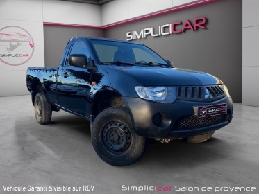 Mitsubishi l200 2.5 td 136 single cab/clim/dossier complet de factures occasion simplicicar salon de provence simplicicar...