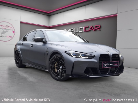 Bmw m3 competition g80 510 ch bva8 propulsion uniquement pour export occasion montreuil (porte de vincennes)(75) simplicicar...