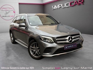 Mercedes glc 220 d 163 ch 9g-tronic 4matic sportline - toit ouvrant - camera de recul - carplay occasion simplicicar lagny ...