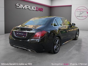 Mercedes classe c 180 9g-tronic amg line/full entretien mercedes/garantie 12 mois occasion paris 17ème (75)(porte maillot)...