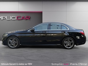 Mercedes classe c 180 9g-tronic amg line/full entretien mercedes/garantie 12 mois occasion paris 17ème (75)(porte maillot)...