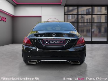Mercedes classe c 180 9g-tronic amg line/full entretien mercedes/garantie 12 mois occasion paris 17ème (75)(porte maillot)...