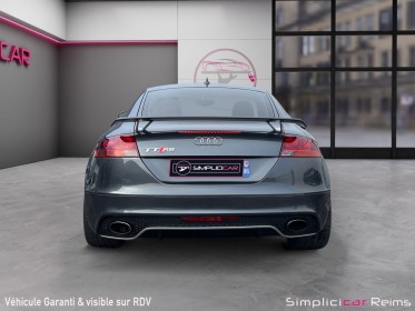 Audi tt rs coupe 2.5 tfsi 340 ch quattro s tronic - garantie 12 mois occasion simplicicar reims simplicicar simplicibike france