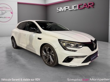 Renault megane iv berline bose 205ch gt edc 4control affichage tete haute garantie 12 mois occasion montpellier (34)...