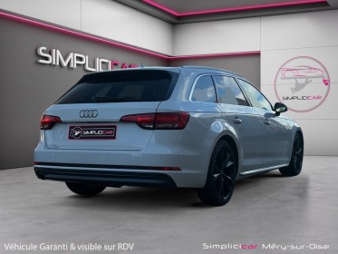 Audi a4 avant 2.0 tdi 150 s tronic 7 s line radar de recul apple carplay garantie 12 mois occasion simplicicar mery-sur-oise...