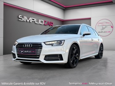 Audi a4 avant 2.0 tdi 150 s tronic 7 s line radar de recul apple carplay garantie 12 mois occasion simplicicar mery-sur-oise...
