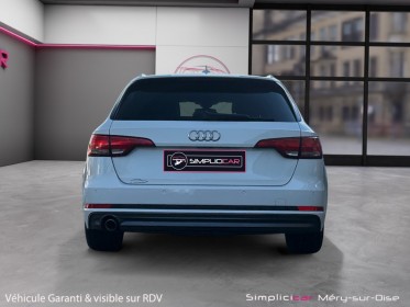 Audi a4 avant 2.0 tdi 150 s tronic 7 s line radar de recul apple carplay garantie 12 mois occasion simplicicar mery-sur-oise...