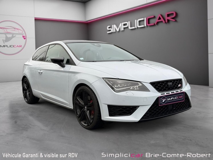 Seat leon sc 2.0 tsi 280 cupra garantie 12 mois occasion simplicicar brie-comte-robert simplicicar simplicibike france