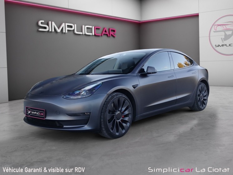 Tesla model 3 performance awd occasion simplicicar la ciotat simplicicar simplicibike france