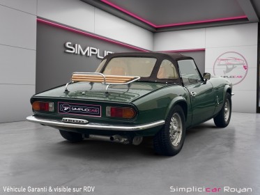 Triumph spitfire  1500 fh 71 ch / ct ok / dossier complet réfection atelier souchet / garantie 12 mois occasion simplicicar...