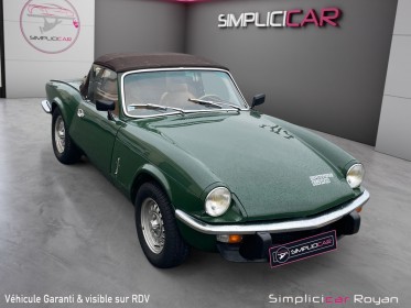 Triumph spitfire  1500 fh 71 ch / ct ok / dossier complet réfection atelier souchet / garantie 12 mois occasion simplicicar...