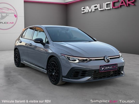 Volkswagen golf 2.0 tsi 300cv dsg7 gti cs45 - akrapovic - harman kardon - garantie 12 mois occasion simplicicar toulon est...