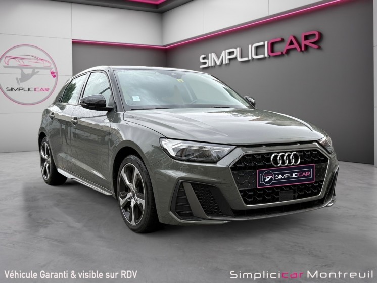 Audi a1 sportback 25 tfsi 95 ch s line/garantie 12 mois/historique, suivi complet/carplay occasion montreuil (porte de...