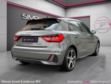 Audi a1 sportback 25 tfsi 95 ch s line/garantie 12 mois/historique, suivi complet/carplay occasion montreuil (porte de...