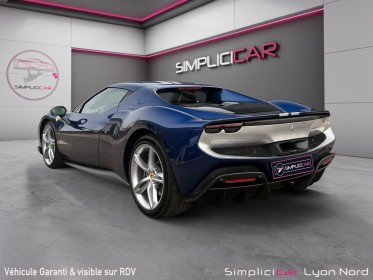 Ferrari 296  gtb gtb 3.0 turbo v6 hybride 818 ch assetto fiorano extended garantie ferrari occasion simplicicar lyon nord...