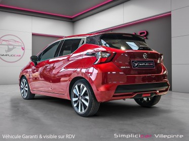Nissan micra 2020 ig-t 92 tekna garantie 12 mois 1er main, entretien complet nissan, garantie nissan, angle mort, caméras......