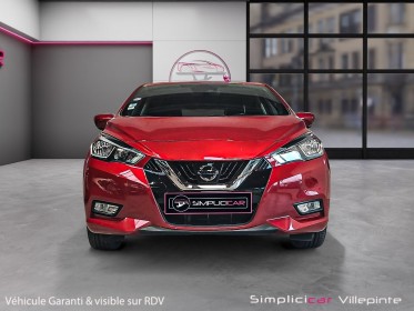 Nissan micra 2020 ig-t 92 tekna garantie 12 mois 1er main, entretien complet nissan, garantie nissan, angle mort, caméras......
