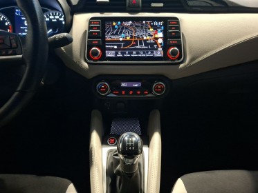 Nissan micra 2020 ig-t 92 tekna garantie 12 mois 1er main, entretien complet nissan, garantie nissan, angle mort, caméras......