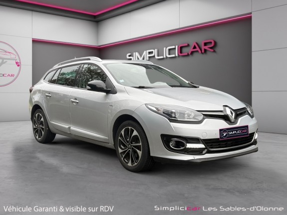 Renault megane iii estate estate iii tce 130 energy eco2 bose edc caméra de recul et radars de stationnement avants et......