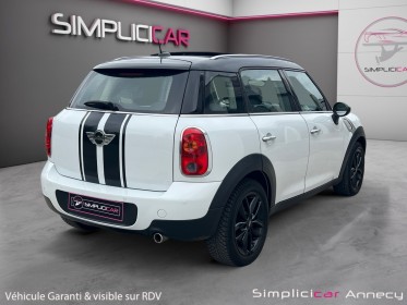Mini countryman r60 112ch finition red hot chili 4x2/toit ouvrant/garantie 12 mois occasion simplicicar annecy simplicicar...