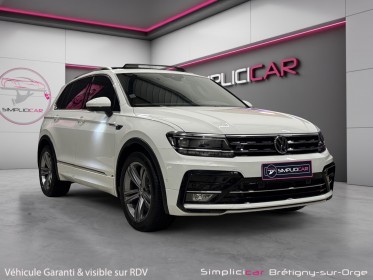 Volkswagen tiguan 2.0 tdi 150 dsg7  r-line toit ouvrant/ suivi vw  complet/ garantie 12mois occasion simplicicar...