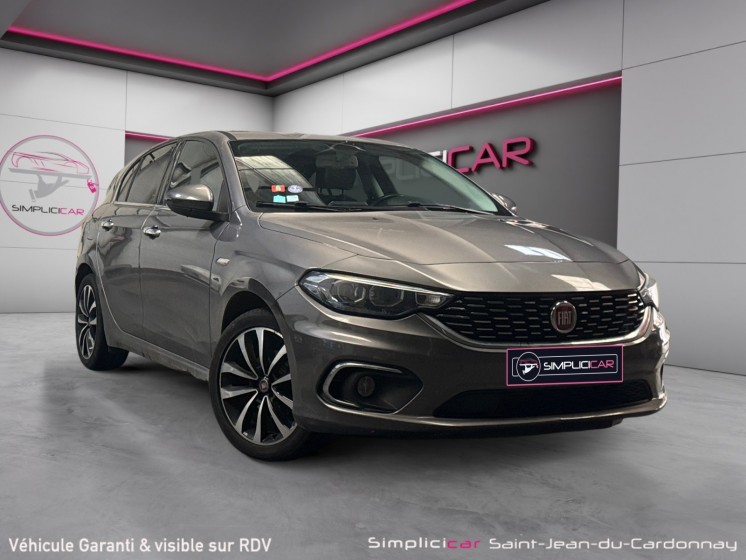 Fiat tipo 5 portes 1.4 t-jet 120 ch easy /crochet attelage/camera recul/garantie 12 mois occasion simplicicar saint-jean...